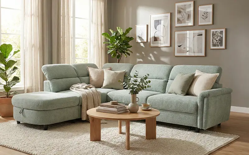 Brown Recliner