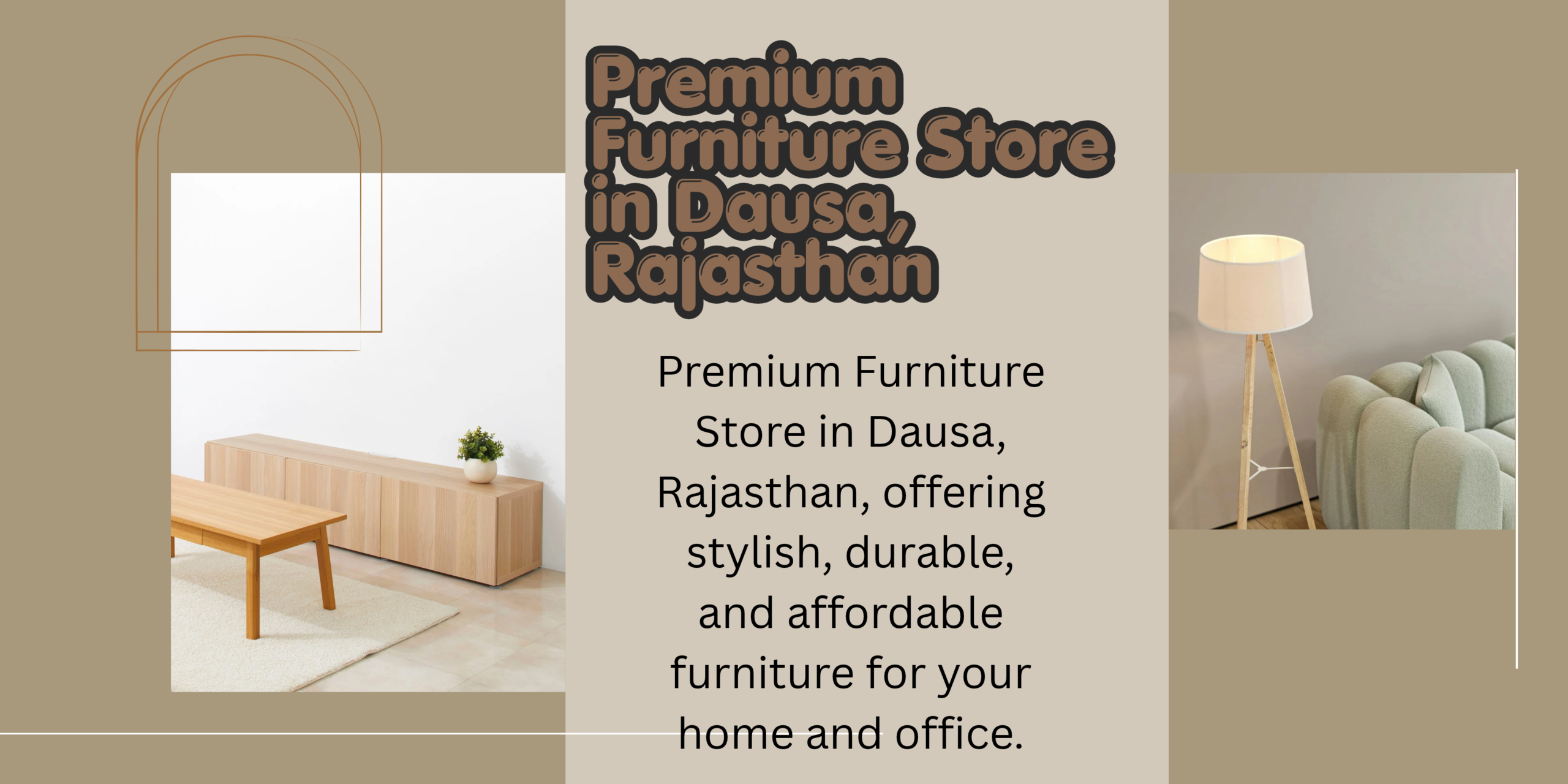 premium furniture store in dausa, rajasthan 